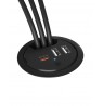 ICY BOX In-Desk USB Charger with Power Delivery & Quick Charge