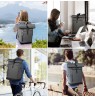 Inateck BP01003 backpack Travel backpack Black, Grey Polyester
