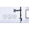 Gembird MA-D1-03 Desk mounted single monitor arm, 17”-32”, 9kg