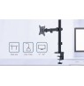 Gembird MA-D1-03 Desk mounted single monitor arm, 17”-32”, 9kg