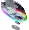 Razer Basilisk V3 Pro 35K Belaidė žaidimų pelė RF Wireless+Bluetooth+USB-A 35000 DPI, Phantom White