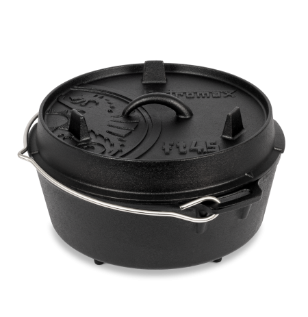 PETROMAX ketaus puodas Dutch Oven su kojelėm ft4.5, 3,5l