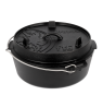 PETROMAX ketaus puodas Dutch Oven ft6 su plokščiu dugnu 5,5l