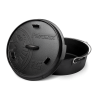 PETROMAX ketaus puodas Dutch Oven ft6 su plokščiu dugnu 5,5l