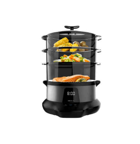 Cecotec Food Steamer | Vapovita 3000 Pro | 1000 W | Number of baskets 3
