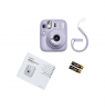 Fujifilm Instant Camera | Instax mini 13 + Instax Mini Glossy (10pl) | Purple | 0.3m - ∞ | 800