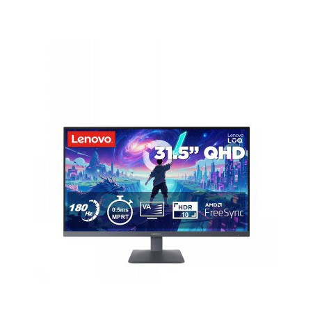 LENOVO LEGION LOQ 32Q-10 31.5" QHD WLED (2560X1440) VA/180HZ/300NITS/0.5MS/2X HDMI 2.1/DP 1.4 (3YEAR WARRANTY)