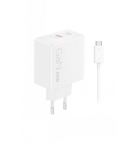 LENOVO DUAL USB-C 65W GAN CHARGER