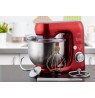 ELDOM WRK1250 CHEF planetary robot, 800 W, 8 speeds, 5 l bowl, red
