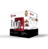 ELDOM WRK1250 CHEF planetary robot, 800 W, 8 speeds, 5 l bowl, red