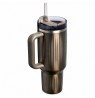STANLEY thermal cup Quencher H2.O Fluted 1.18L GunMetal Shine