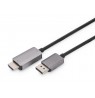 DIGITUS DisplayPort Adapter cable DP-daugiau HDMIA M/M 8K 1.8m black