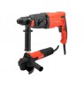 YATO ROTARY HAMMER SDS+ 900W 3.2J / ANGLE GRINDER 125mm 750W