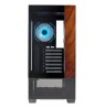 Cooler Master Elite 690 Wood Midi Tower Black