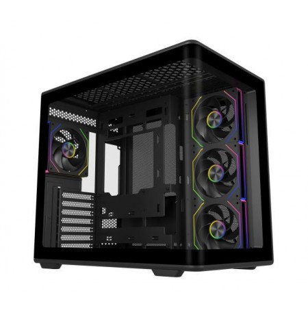 Cooler Master Elite 600 Tower Black, Transparent