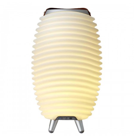 KOODUU SYNERGY 35 LED lamp with speaker and drinks cooler - 41x24cm, White