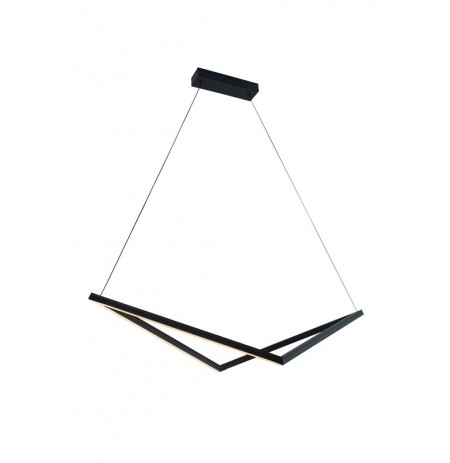 LUMINAIRE PENDANT 32W LED BLACK 1920LM