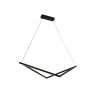 LUMINAIRE PENDANT 32W LED BLACK 1920LM