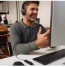 HP Poly Mission 825 Stereo USB Wired Headset