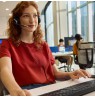 HP Poly Mission 625 Stereo USB Wired Headset (Bulk)