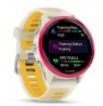 Garmin Forerunner 570 3.05 cm (1.2") AMOLED 42 mm Digital 390 x 390 pixels Touchscreen Pink, White Wi-Fi GPS (satellite)