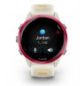 Garmin Forerunner 570 3.05 cm (1.2") AMOLED 42 mm Digital 390 x 390 pixels Touchscreen Pink, White Wi-Fi GPS (satellite)