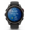 Garmin fēnix 8 Pro 3.56 cm (1.4") AMOLED 47 mm Digital 454 x 454 pixels Touchscreen Grey Wi-Fi GPS (satellite)