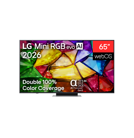 LG 65MRGB87B3B 65" (164 cm) 4K Mini RGB evo Smart TV | LG