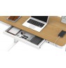ACTIVEJET desk with electric height adjustment 120x60 ET119S white/oak