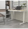 ACTIVEJET desk with electric height adjustment 120x60 ET119S white/oak