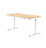 ACTIVEJET desk with electric height adjustment 120x60 ET119S white/oak