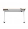 ACTIVEJET desk with electric height adjustment 120x60 ET119S white/oak