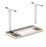 ACTIVEJET desk with electric height adjustment 120x60 ET119S white/oak