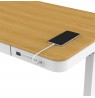 ACTIVEJET desk with electric height adjustment 120x60 ET119S white/oak