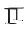 ACTIVEJET desk with electric height adjustment 120x60 ET119S black/walnut