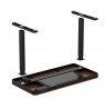 ACTIVEJET desk with electric height adjustment 120x60 ET119S black/walnut