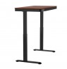 ACTIVEJET desk with electric height adjustment 120x60 ET119S black/walnut