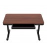 ACTIVEJET desk with electric height adjustment 120x60 ET119S black/walnut