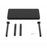 ACTIVEJET desk with electric height adjustment 120x60 ET119S black