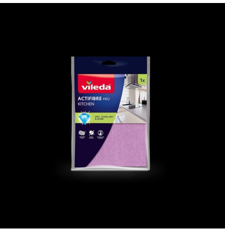 Vileda Actifibre Pro All-Purpose Kitchen Cloth, 1 piece
