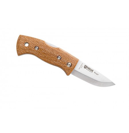 Knife Helle Berget Mustard Jute Micarta 12C27