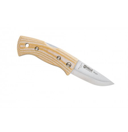 Knife Helle Berget Beige Canvas Micarta 12C27