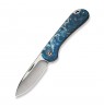 Knife Civivi Elementum Slip Joint 14C28N Blue Resin