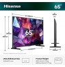 Hisense 65E7S PRO 165.1 cm (65") 4K Ultra HD Smart TV Wi-Fi Black
