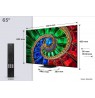 TCL RM7L 65RM7L TV 165.1 cm (65") 4K Ultra HD Smart TV Wi-Fi Black 2000 cd/m²