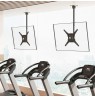 Maclean Ceiling Mount for TV, max. load 35 kg, 23–55", max. VESA 400x400, MC-174