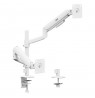 Ergo Office Mount/Hanger for 2 Monitors, Gas Spring, 17"-32", 1-10 kg, Matte White, ER-692 W