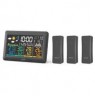 Sencor SWS 6300 Weather station black / colour LCD display / 3x wireless sensor