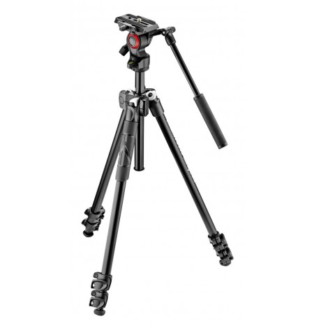 Manfrotto 290 light Kit with Fluid Video Head