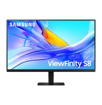 SAMSUNG LS32D800UAUX 32inch 16:9 3840x2160 VA 5ms HDR10 sRGB HAS Swivel Pivot HDMI DP USB-C 90W LAN USB3Hub KVM switch VESA100 U